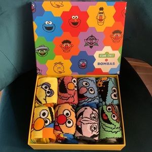 Brand New in Box! Bombas x Sesame Street Sock Set